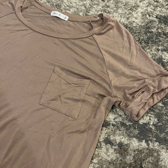 Brown basic tee - Picture 2 of 2